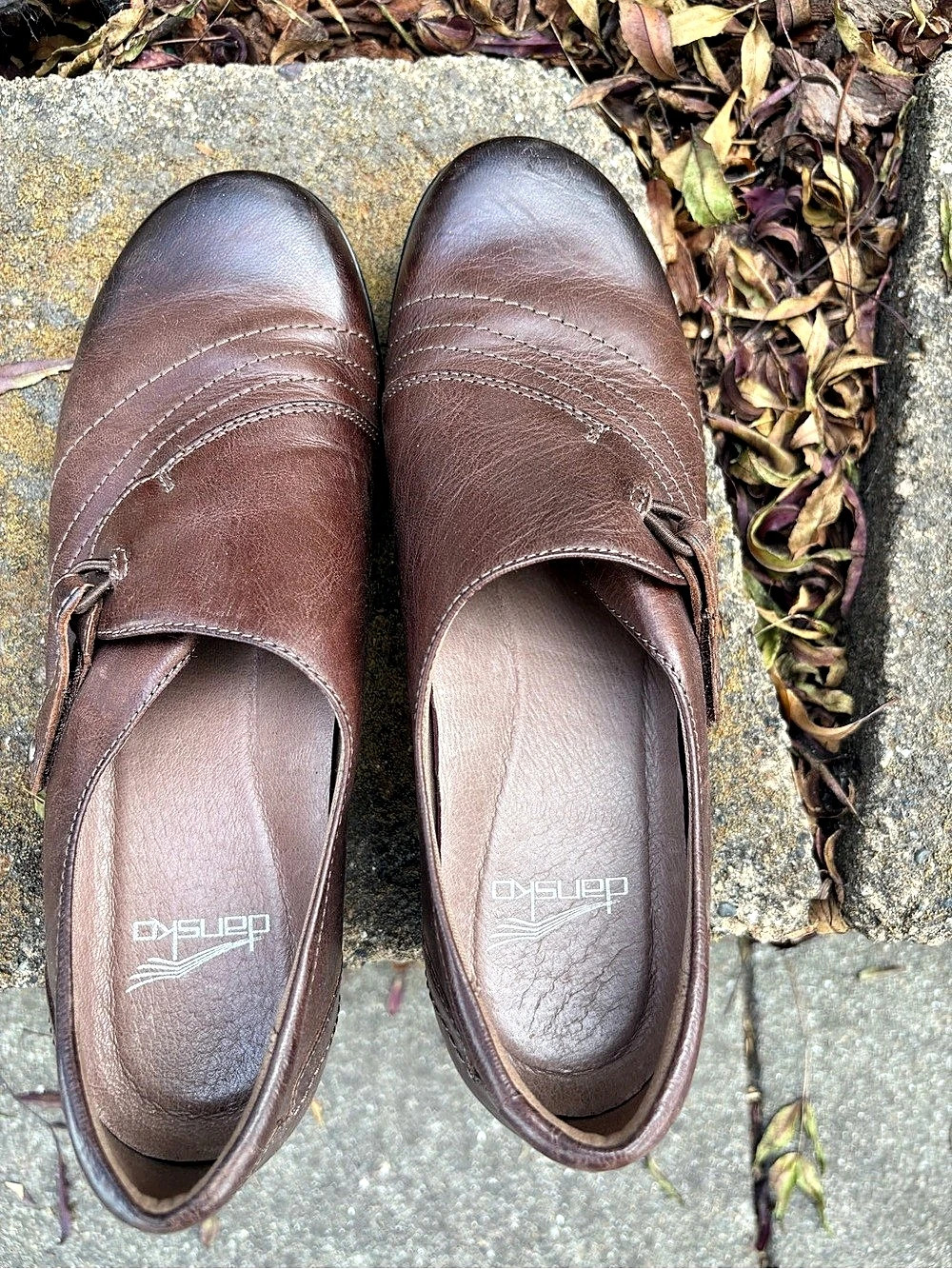Dansko Leather Flats Brown EU 37